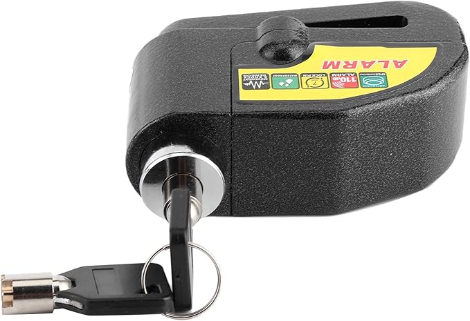 Candado Para Moto con Freno de Disco + Alarma