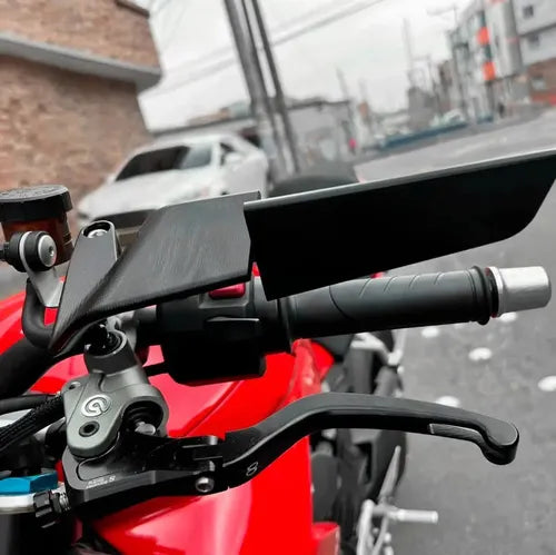 Espejos de Alerón de Lujo para Motos Naked