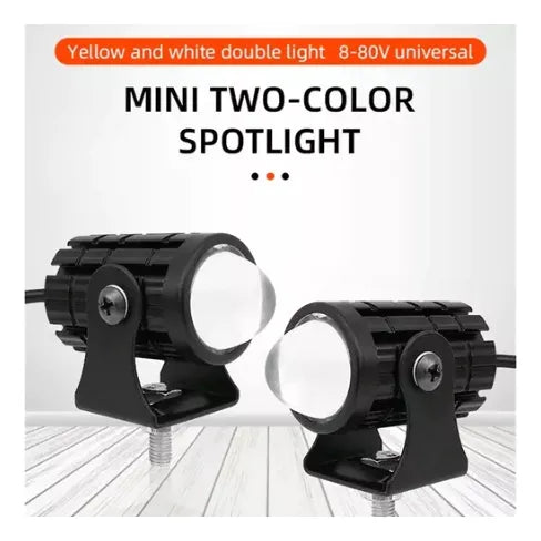 KIT Luces Exploradoras Mini Proyectores Dual Color – Alta Gama 🚀