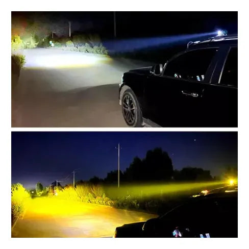 KIT Luces Exploradoras Mini Proyectores Dual Color – Alta Gama 🚀