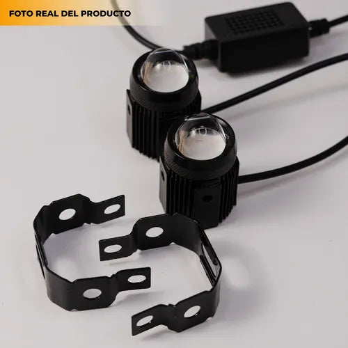 Kit Exploradoras Proyector LED para Moto y Auto