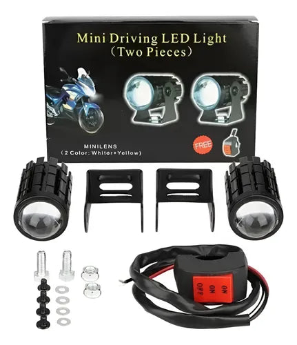 KIT Luces Exploradoras Mini Proyectores Dual Color – Alta Gama 🚀