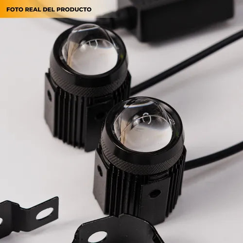 Kit Exploradoras Proyector LED para Moto y Auto