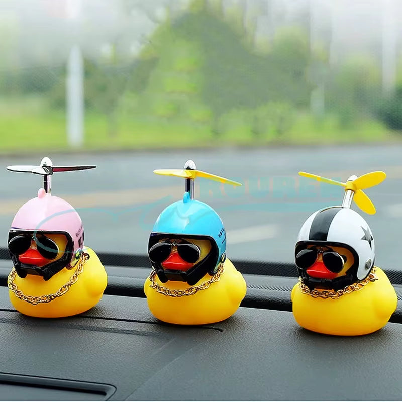 Patitos de Hule para Moto, Bicicleta o Carro – Combo x3