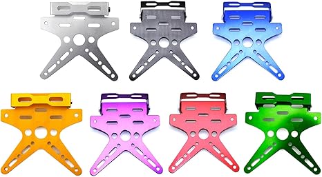 Porta Placa de Lujo Rizoma Retráctil – Universal