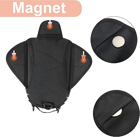 Maleta para Motocicleta Tank Bag LAICOBEAR – Magnética y de Viaje