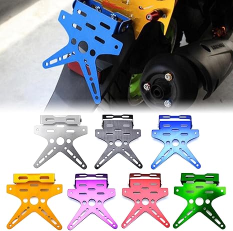 Porta Placa de Lujo Rizoma Retráctil – Universal