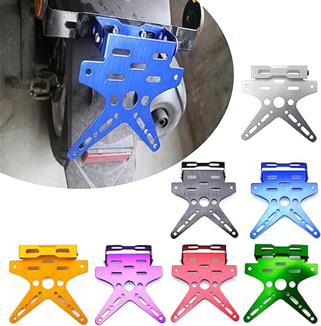 Porta Placa de Lujo Rizoma Retráctil – Universal