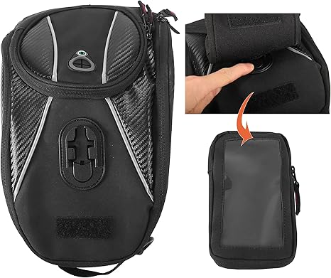 Maleta para Motocicleta Tank Bag LAICOBEAR – Magnética y de Viaje